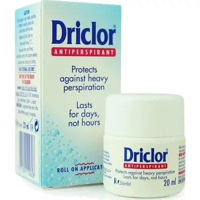 Driclor Solution Roll-on 20 ml - Antiperspirant 